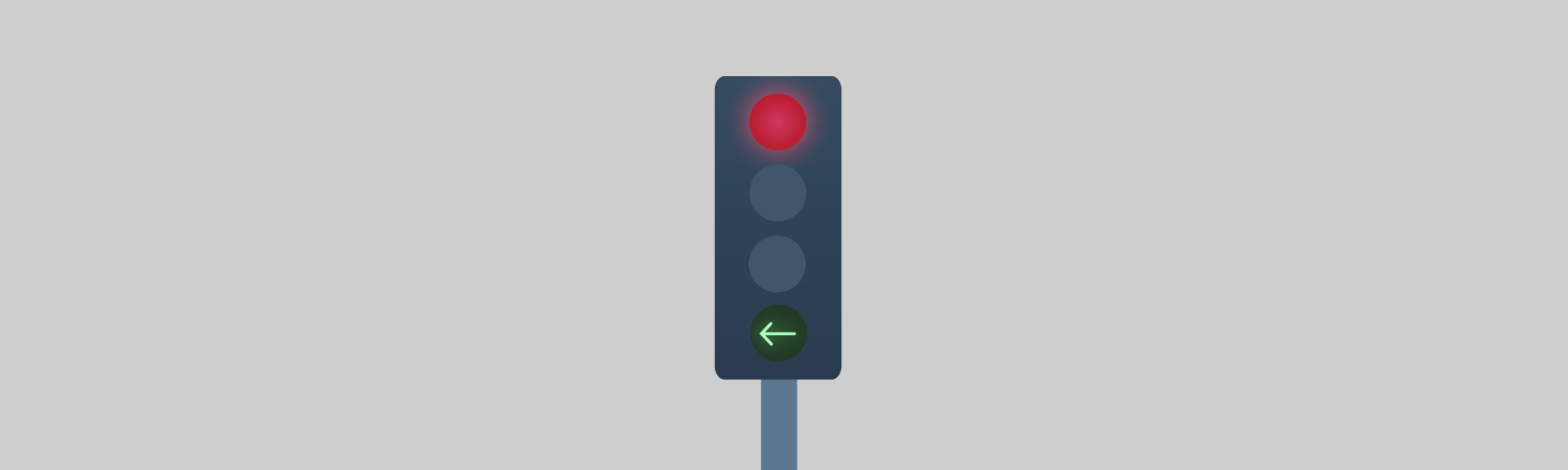 Driving Test Canada - Car Traffic lights & pavement markings - What does this signal indicate?